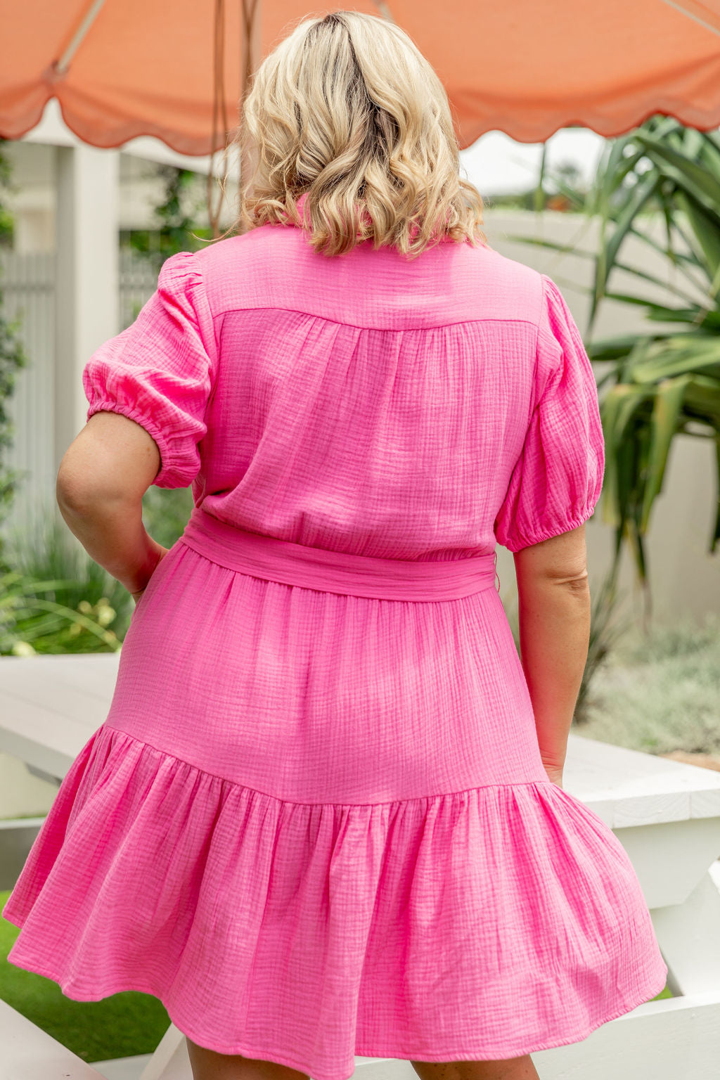 Stylish Pink Mali Dress for Women - Elegant Floral Print Summer Maxi Dress - Perfect for Beach Vacations, Parties & Date Nights