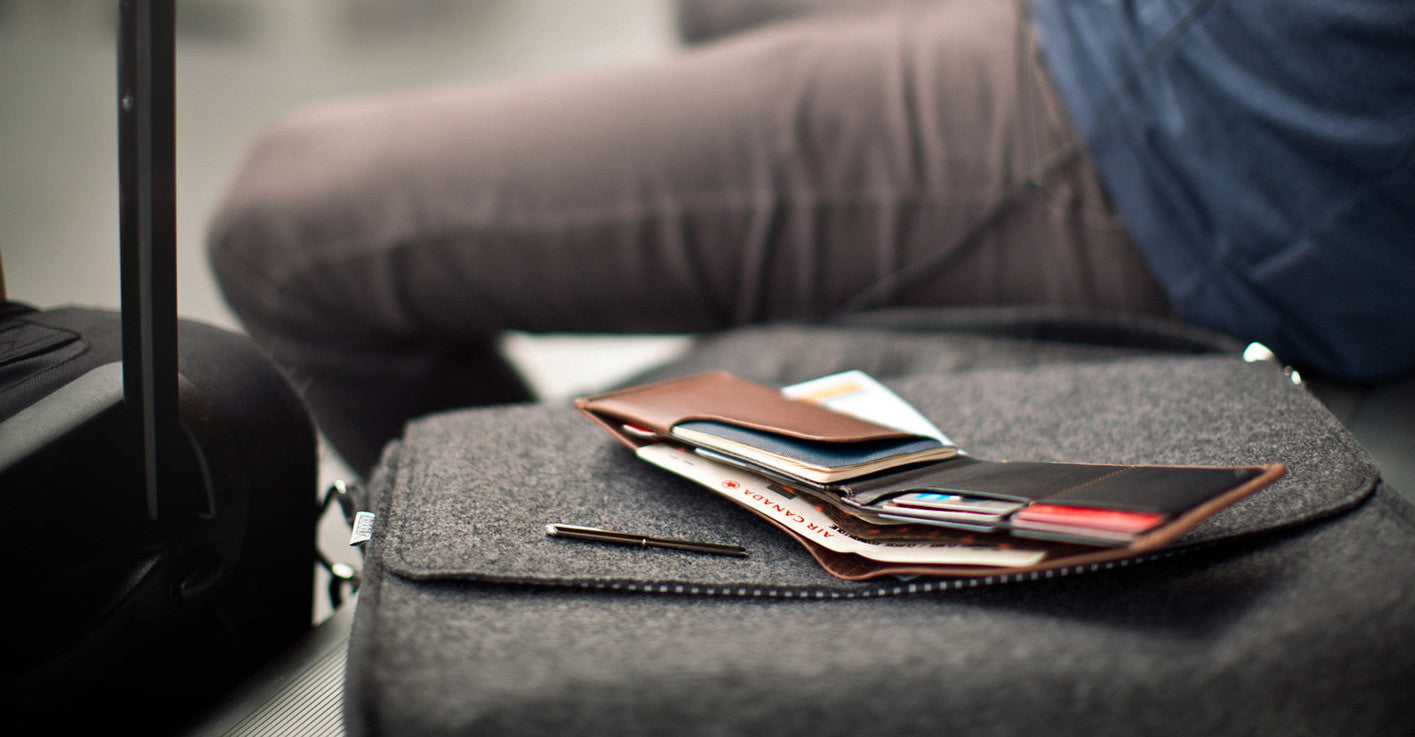 Bellroy Premium Leather Travel Wallet - RFID Blocking Passport Holder & Organizer for Men & Women | Perfect for Airports, Business Trips & International Travel