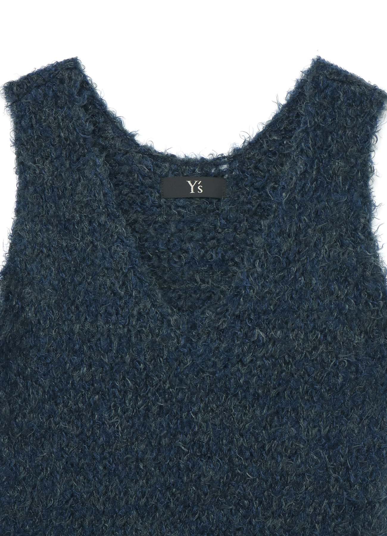 Combi Color Jersey V-Neck Compact Knit Vest for Women - Lightweight & Breathable Layering Top for Casual Wear & Office Outfits