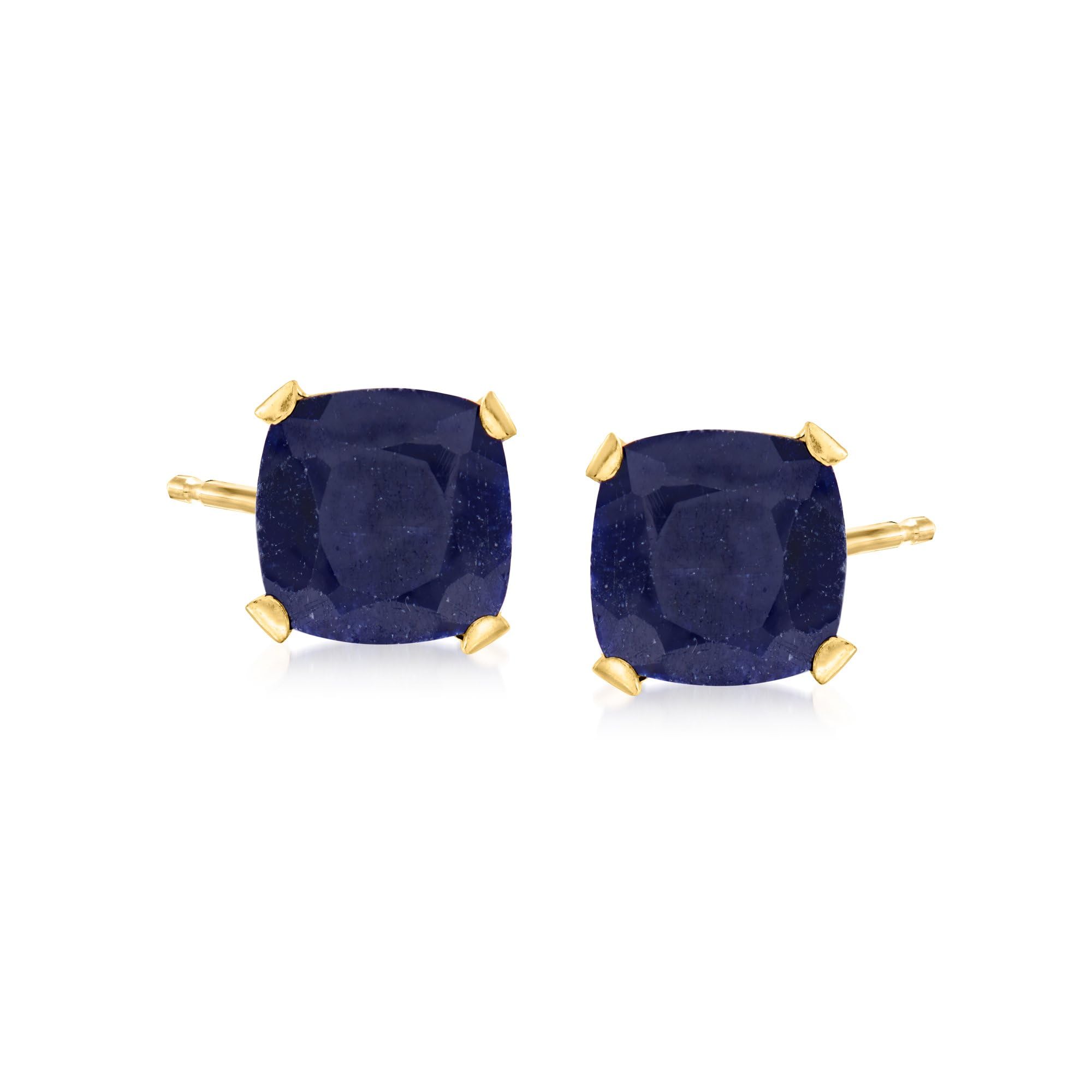 Ross-Simons 14kt Yellow Gold Gemstone Martini Stud Earrings | Elegant Jewelry for Women, Perfect for Parties, Weddings & Special Occasions
