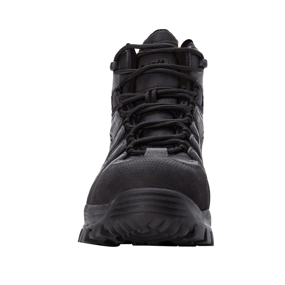 Propet Men's Sentry Electrical Hazard Composite Toe Work Safety Shoes - OSHA Approved for Construction, Warehouse & Industrial Work Environments