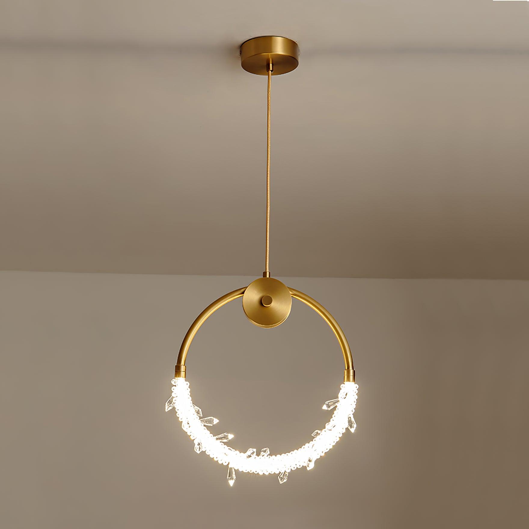 BU08P15G Modern Pendant Light - Elegant Hanging Ceiling Fixture for Kitchen, Dining Room & Bedroom - Perfect for Home Decor & Interior Lighting