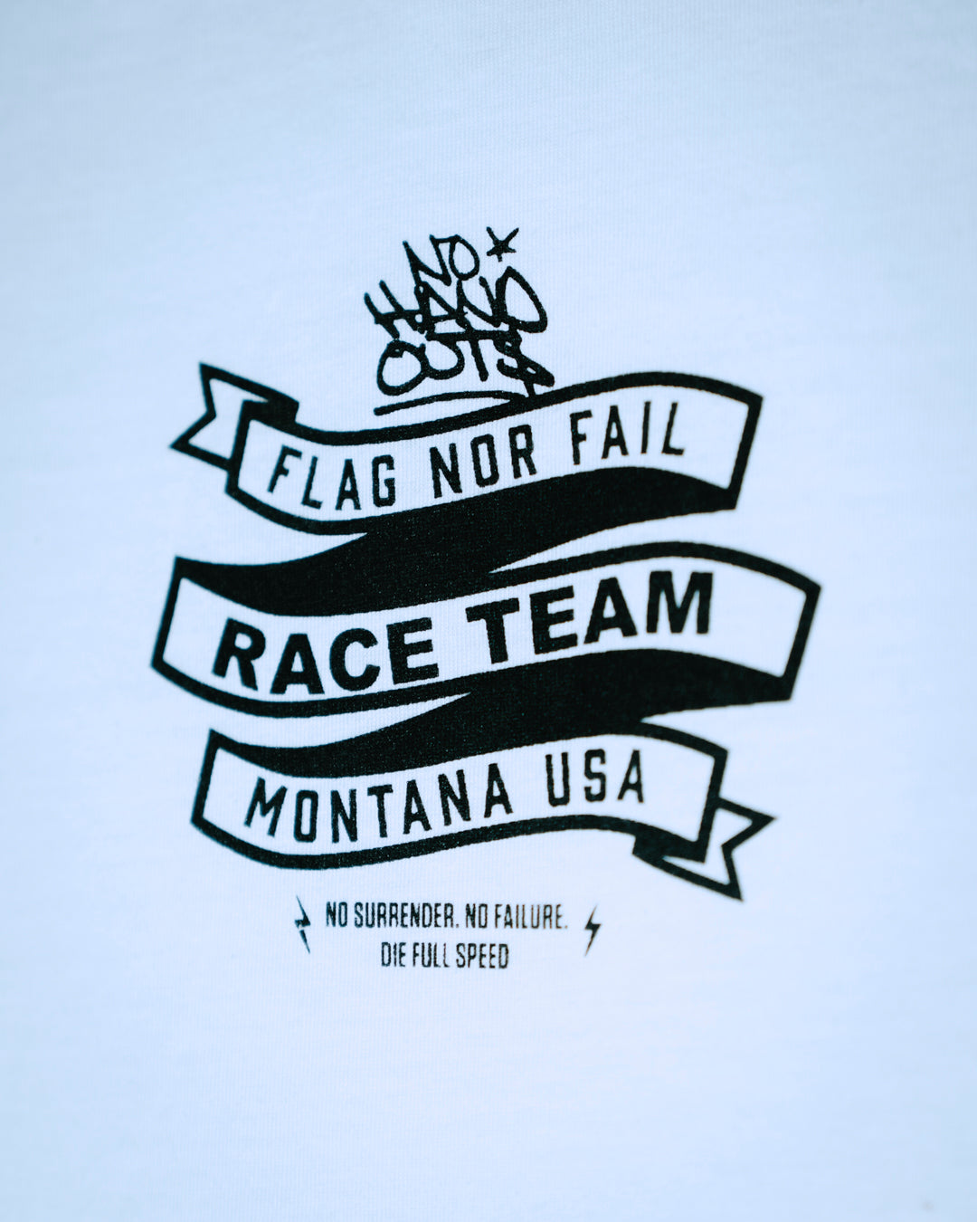 Race Team T-Shirt for Men - Premium White Cotton Tee - Comfortable & Stylish - Perfect for Racing Events, Sports Outfits & Casual Wear