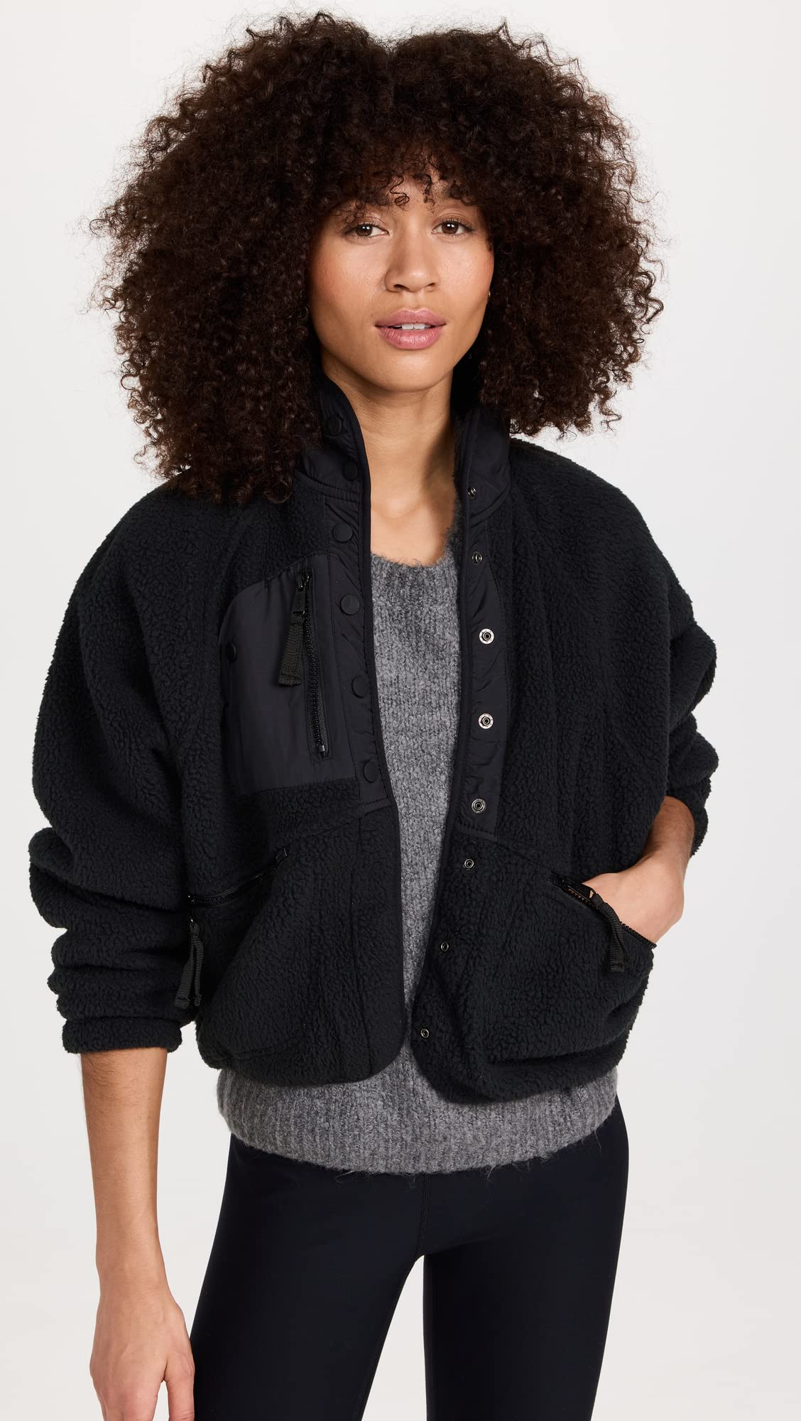 Free People Women's Hit The Slopes Jacket - Waterproof Winter Coat for Skiing, Snowboarding & Outdoor Adventures