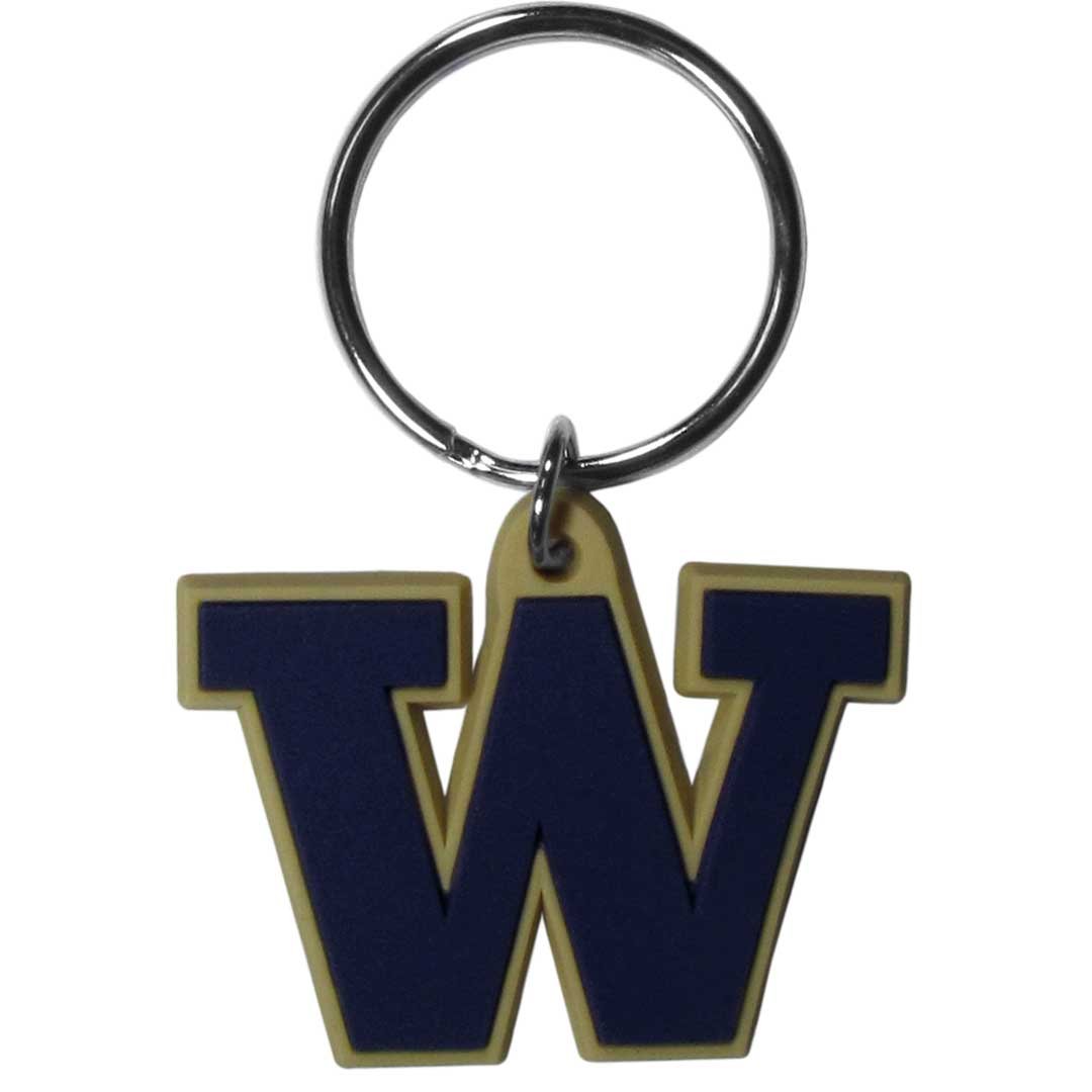 NCAA Team Logo Flex Key Chain - Durable & Customizable Keyring for Sports Fans, Students & Alumni - Perfect for Backpacks, Gym Bags & Car Keys