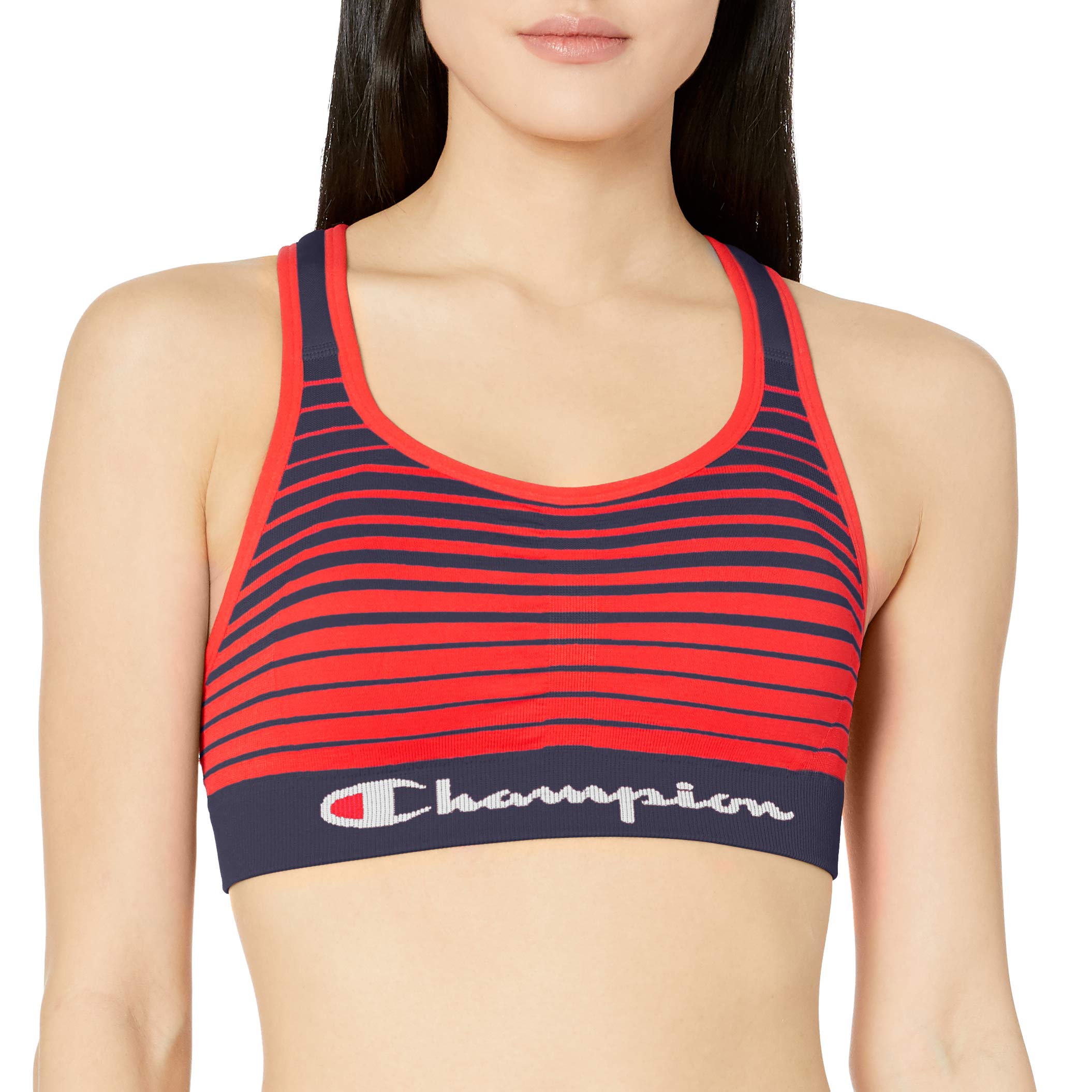 Champion Women's The Infinity Lightweight Sports Bra - Breathable Workout Bra for Running, Yoga & Gym - Comfortable Support for Active Lifestyles
