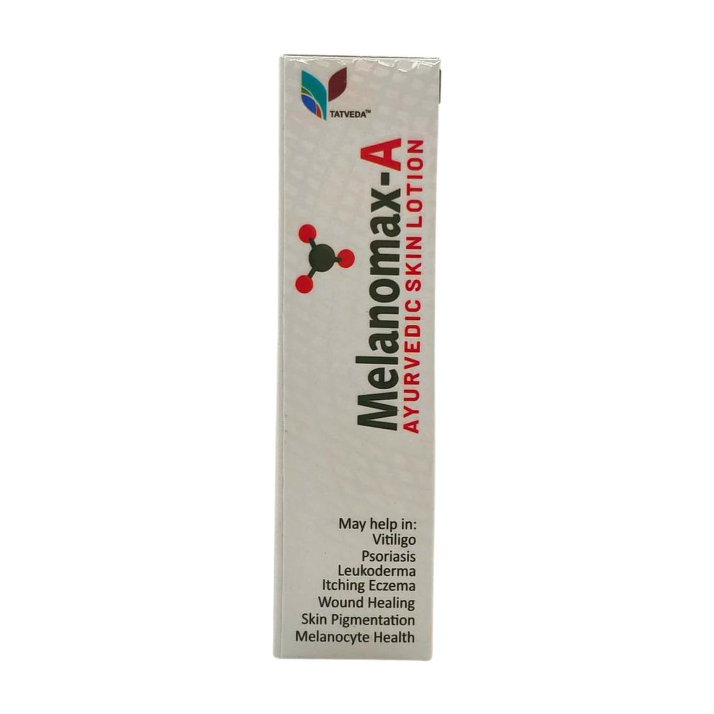 TATVEDA Melanomax-A Lotion | Natural Ayurvedic Treatment for Vitiligo, Skin Depigmentation & White Patches | Safe Herbal Remedy for Even Skin Tone | Perfect for Daily Use at Home & Travel