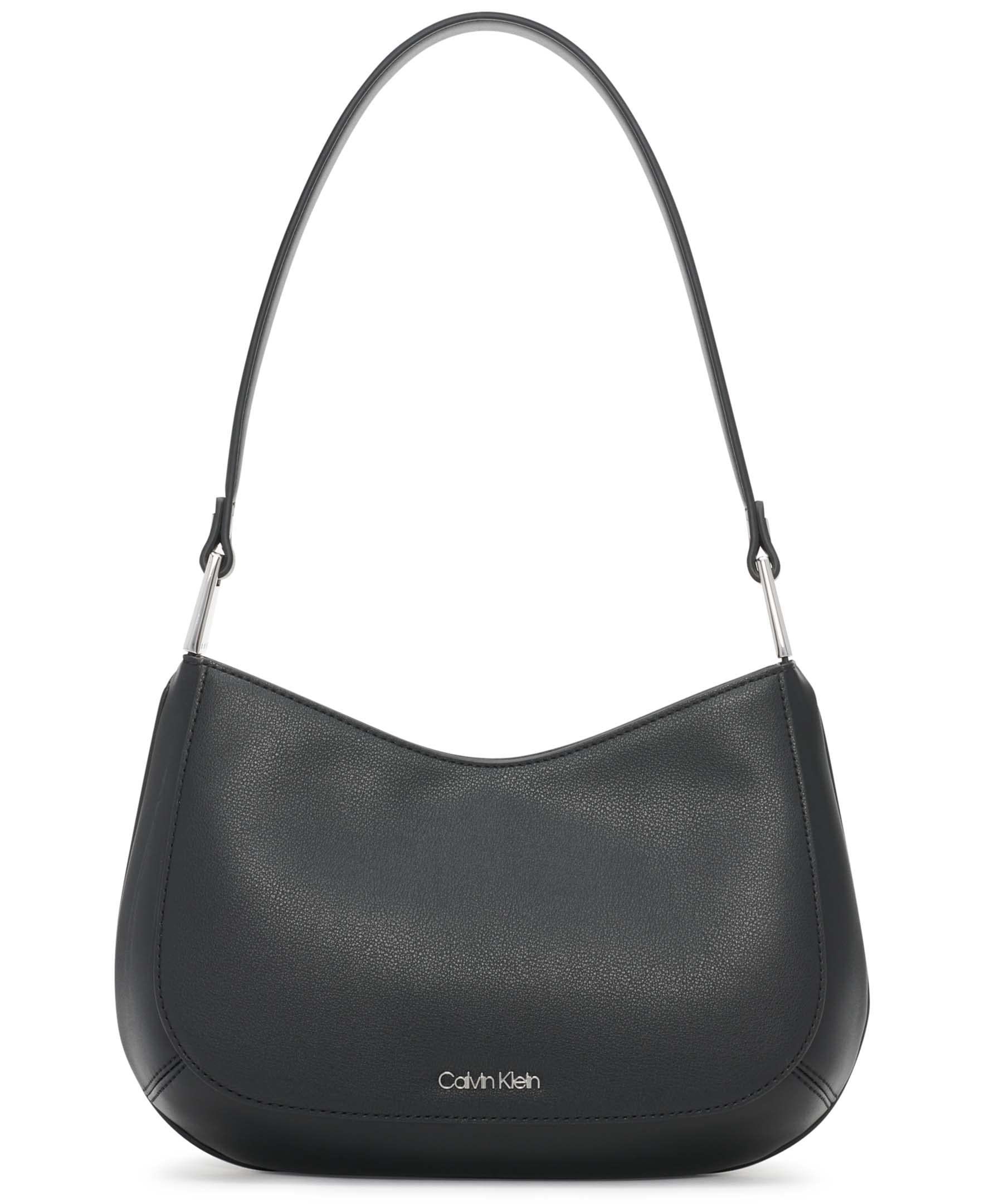 Calvin Klein Charlie Top Zip Organizational Shoulder Bag for Women - Stylish & Spacious Crossbody Purse for Work, Travel & Everyday Use
