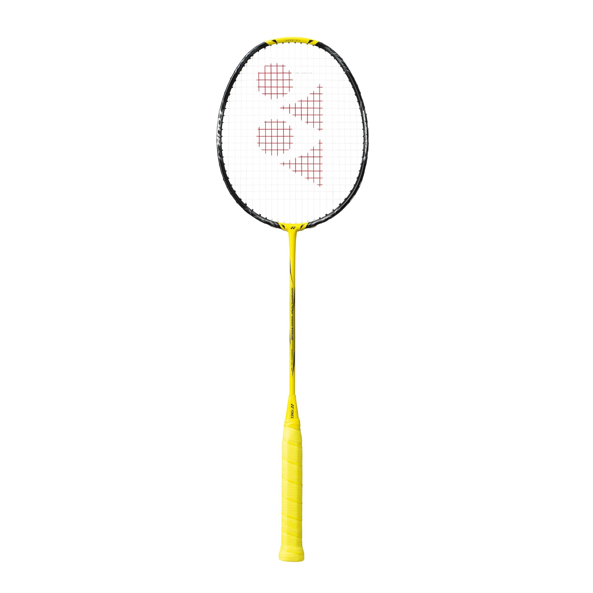 Yonex Nanoflare 1000 Tour Strung Badminton Racket - Lightweight Carbon Fiber Badminton Racquet with High Repulsion Power [Lightning Yellow] | Perfect for Professional Tournaments & Training Sessions