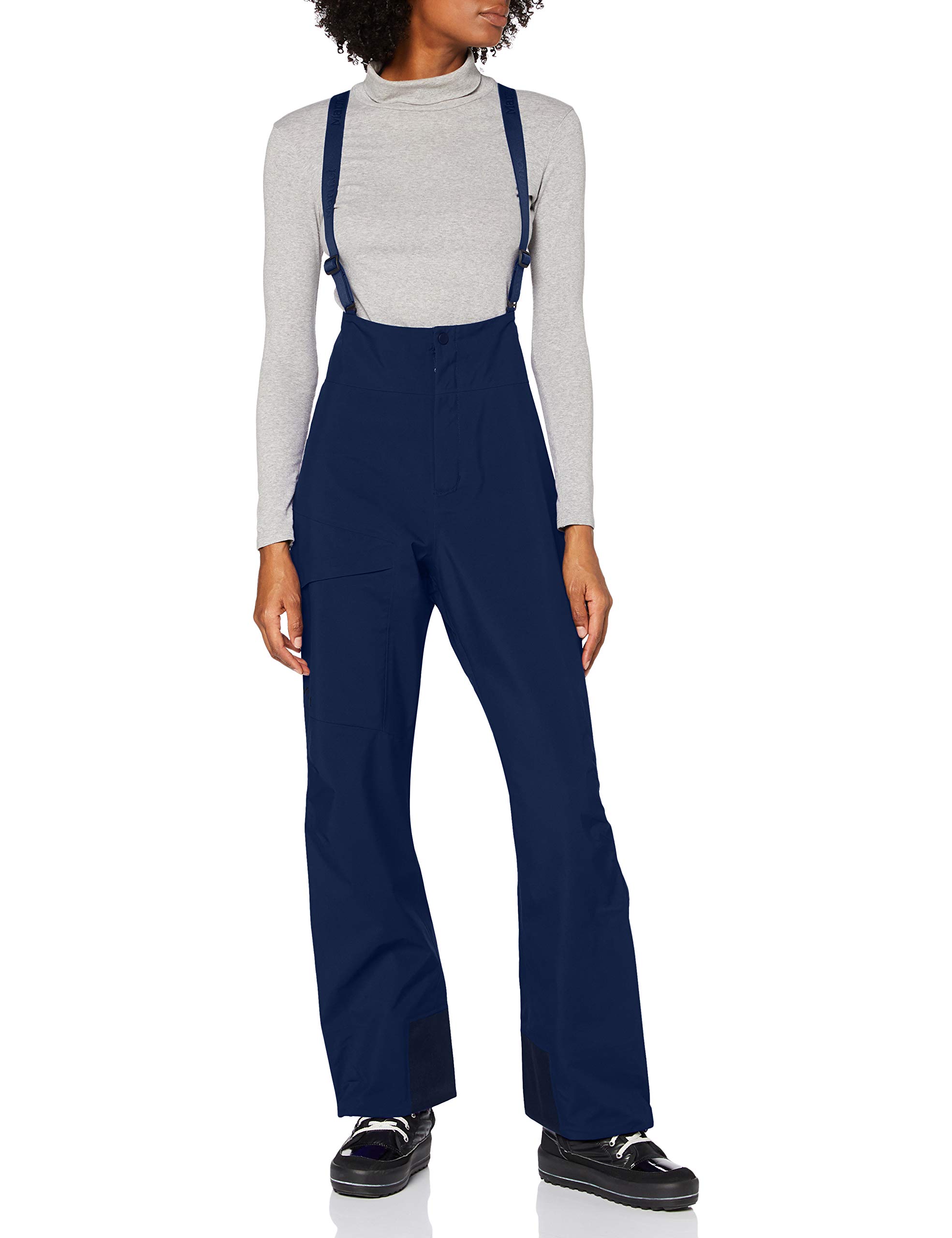 **Marmot Women's Huntley Bib Rain Pants - Waterproof Hiking & Outdoor Work Pants for Rainy Weather & Storm Protection**