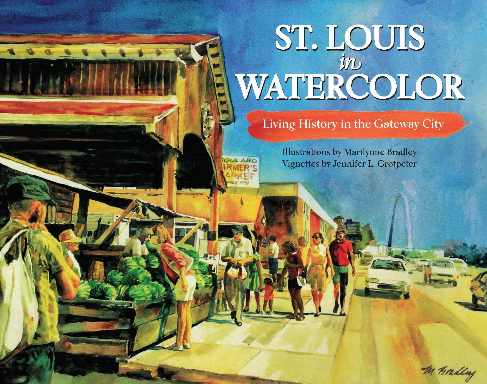 St. Louis Watercolor Painting - Historic Gateway City Art Print for Home & Office Decor | Perfect for Living Rooms, Bedrooms & Gifts
