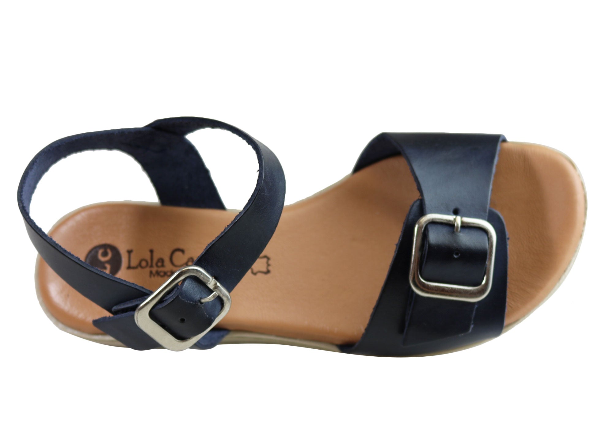Lola Canales Koz Women's Comfortable Soft Leather Sandals - Handmade in Spain - Perfect for Summer, Beach, and Casual Outings