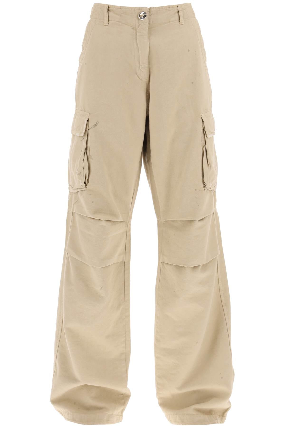 Coperni Women's Wide Leg Cargo Pants - Stylish Utility Pants for Casual Wear, Street Fashion & Outdoor Adventures