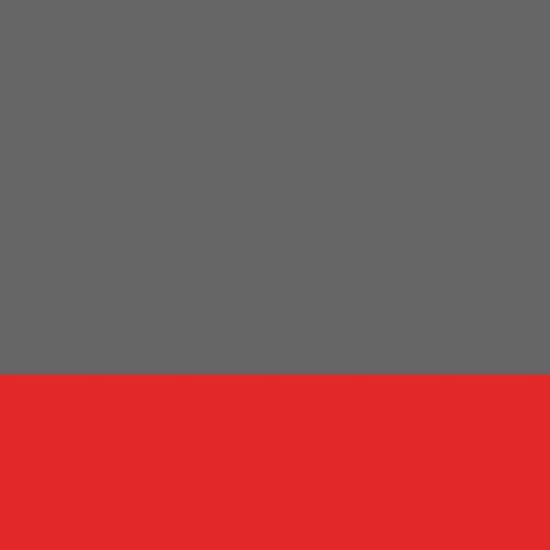 Grey With Red Trim