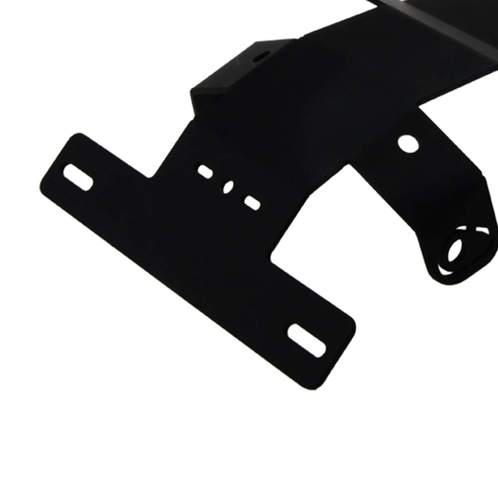 Motorcycle Tail Tidy Eliminator Kit for Yamaha XSR700 (2015-2020) - LED License Plate Holder Bracket with Integrated Light | Clean Rear Fender Look for Street & Cafe Racers