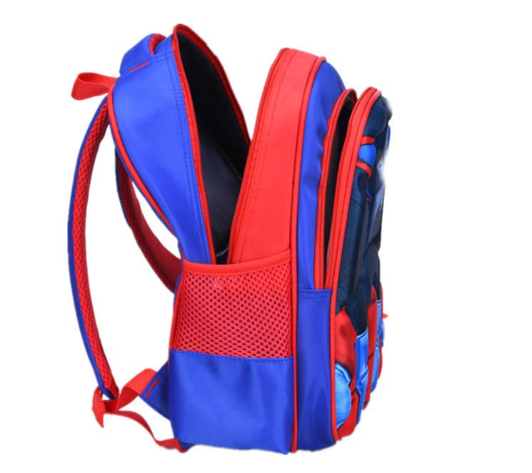 YKKJ Kids Backpack for School - Adjustable Children's Book Bag with Comfortable Straps, Lightweight Nursery Backpack for Boys & Girls (Blue) - Perfect for Kindergarten, Elementary School & Daily Use