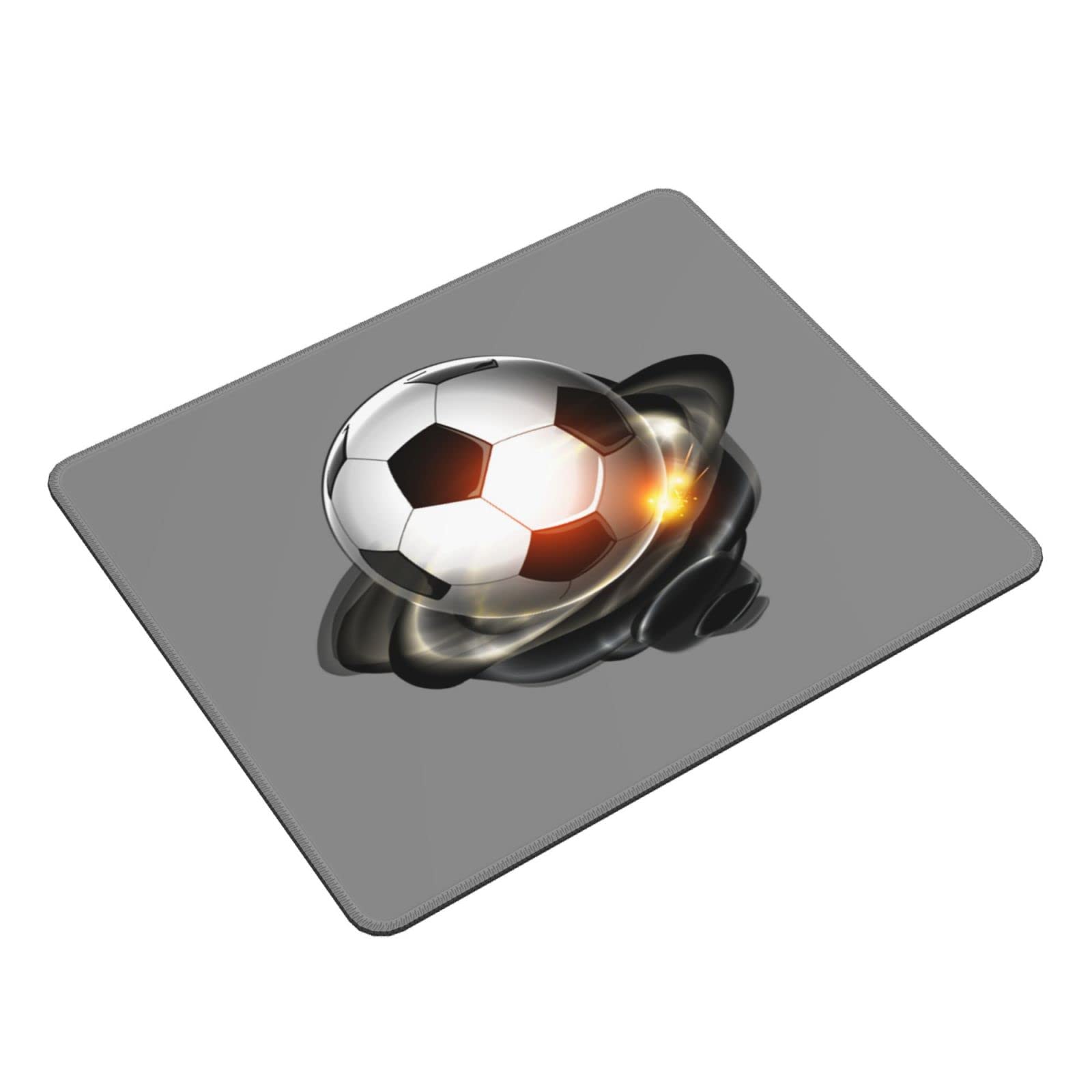 Cyclone Football Mouse Pad - Waterproof, Non-Slip Rubber Base Gaming Mousepad for PC & Laptop (10x12 Inch) - Perfect for Office Work, Gaming & Sports Enthusiasts