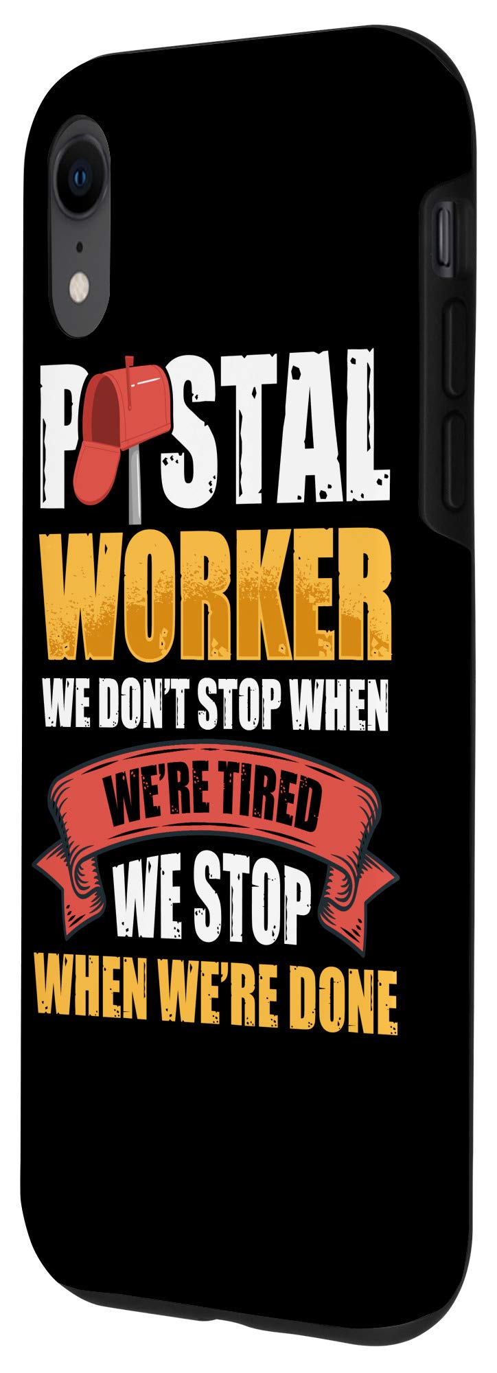 iPhone XR Case for Postal Workers - Durable Mailman Postman Phone Cover - Perfect for USPS, UPS, FedEx Delivery Professionals