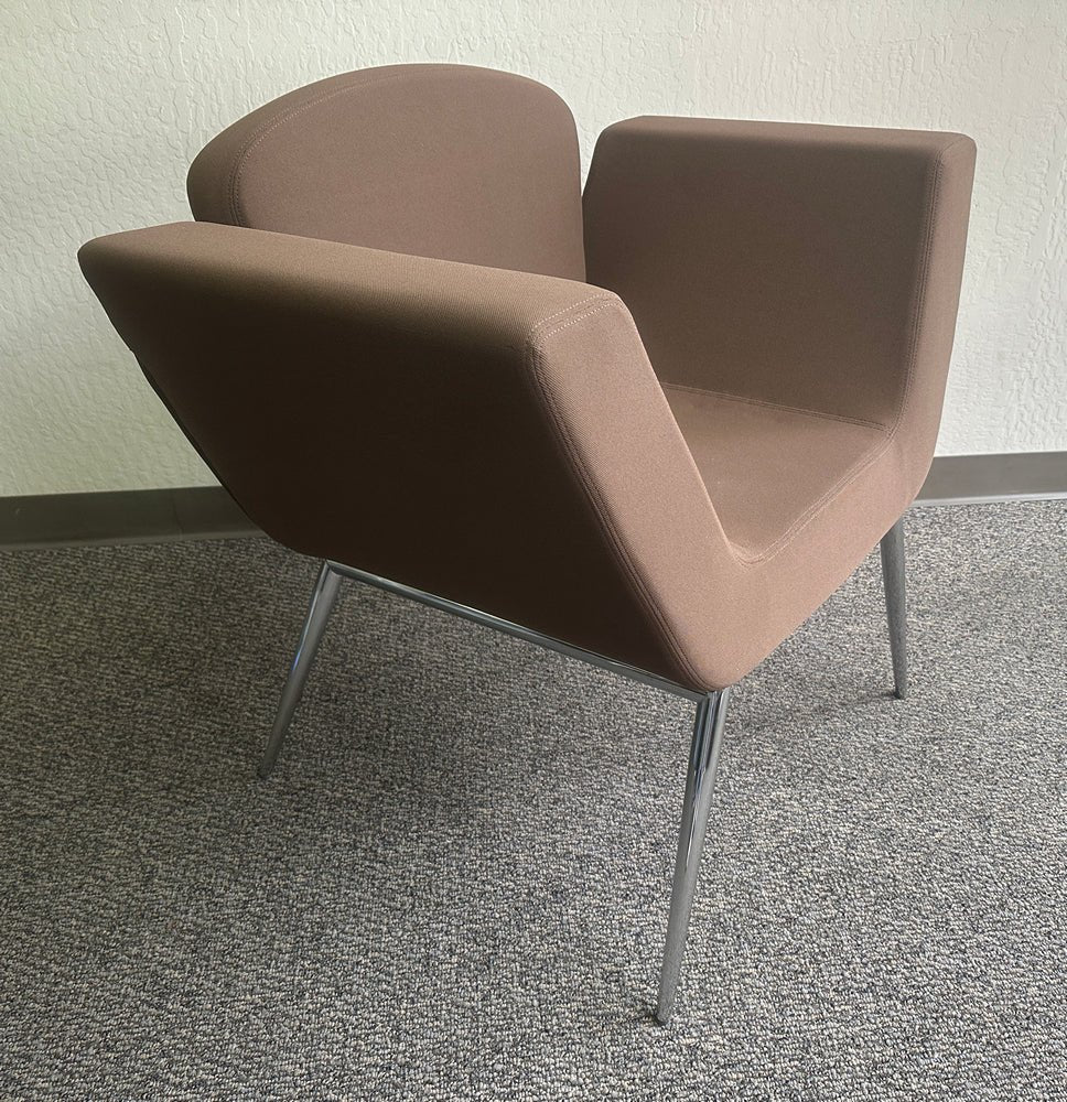 Dimon Lounge Chair by Rossin - Modern Accent Chair for Living Room, Bedroom & Office - Comfortable Mid-Century Design - Clearance Sale