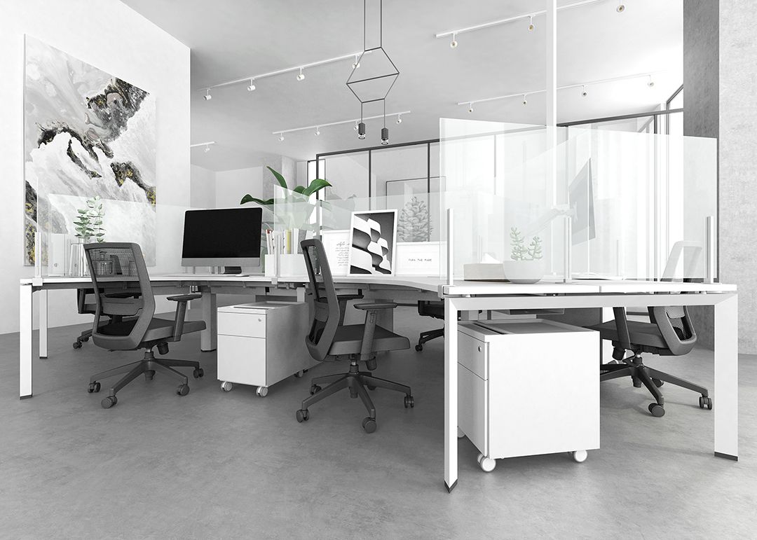 Friant Vektor FD00251 Ergonomic Mesh Task Chair - Adjustable Height & Lumbar Support for Office, Home, and Gaming Use