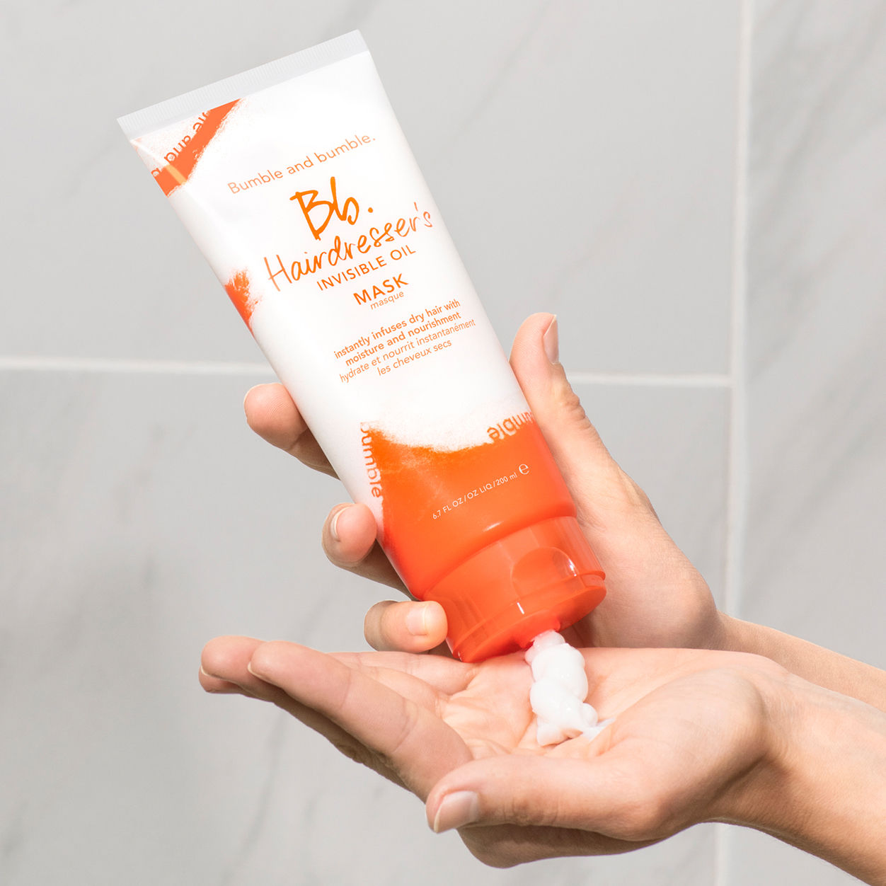 Professional Hairdresser's Invisible Oil Mask - Deep Conditioning Treatment for Dry, Damaged Hair - Salon-Quality Hair Care at Home - Perfect for Daily Use & Special Occasions
