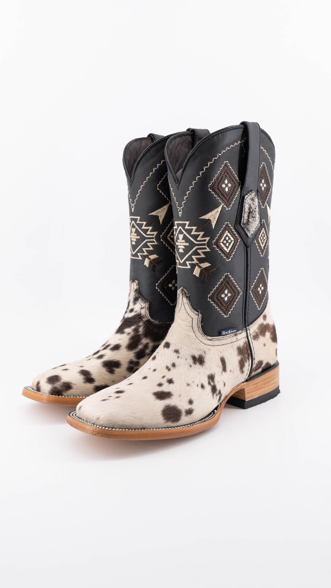 Men's Size 6 Genuine Cowhide Western Cowboy Boots - Durable & Comfortable for Rodeo, Country Dancing & Everyday Wear