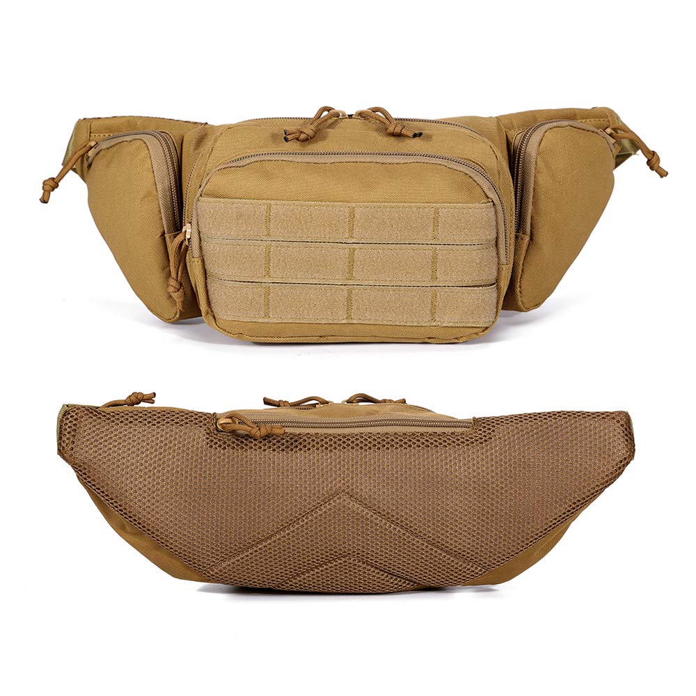 CREATOR Concealed Gun Pouch - Multipurpose Waist Holster Fanny Pack for Pistols (Fits Glock 17/19/20, 1911, Taurus & Sig Sauer) - Perfect for Outdoor Activities, Travel & Concealed Carry
