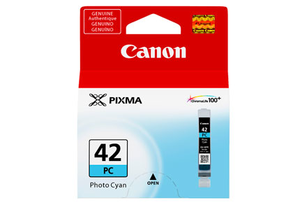 Canon CLI 42 Professional Ink Cartridge - Photo Cyan | High-Quality Printer Ink for Canon Pixma Printers | Perfect for Photo Printing, Art Projects & Office Use