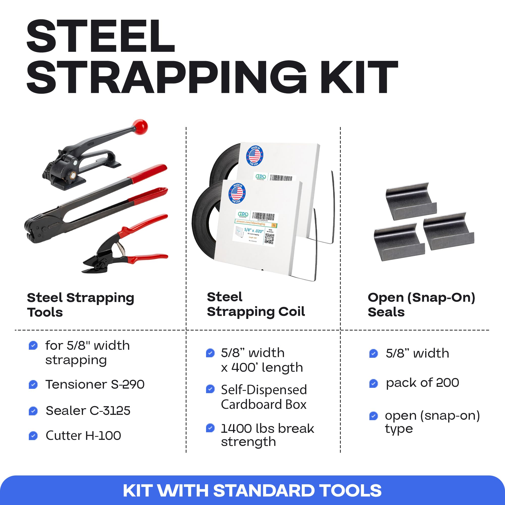 IDL Packaging Portable 5/8