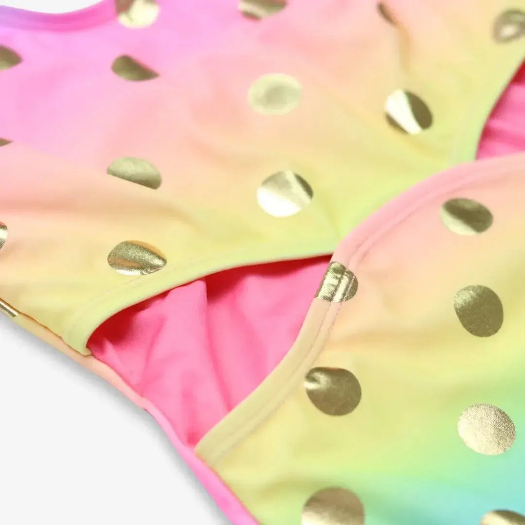 Appaman Erika One Piece Swimsuit for Women - Rainbow Dots Print Bathing Suit | Perfect for Beach Vacations, Pool Parties & Summer Getaways
