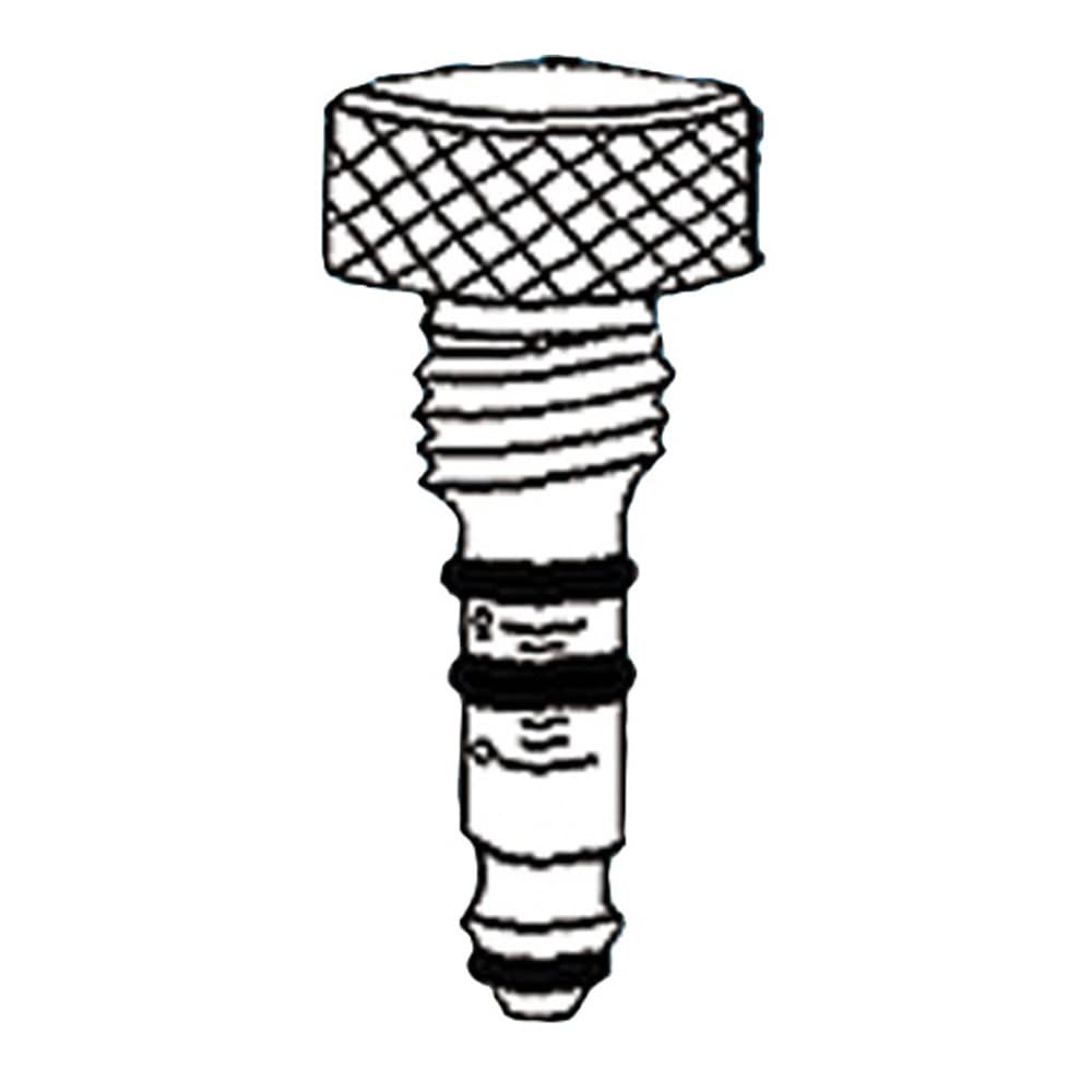 High Vacuum Bakeable Plug for Stopcock 0-15mm - Durable Lab Glassware for Chemistry Experiments & Scientific Research