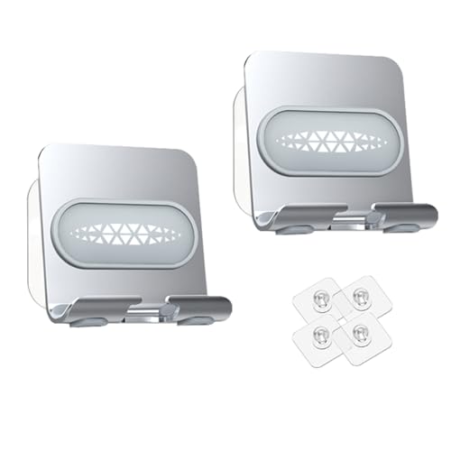 2PCS Silver-Gray
