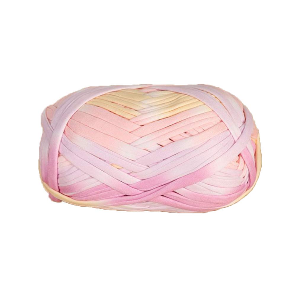Premium 500g/2.2lb Thick Jersey T-Shirt Yarn for Crochet, Knitting & DIY Crafts - Soft Recycled Fabric Yarn for Home Decor, Rugs & Baskets - Eco-Friendly Upcycled Cotton Yarn for Creative Projects