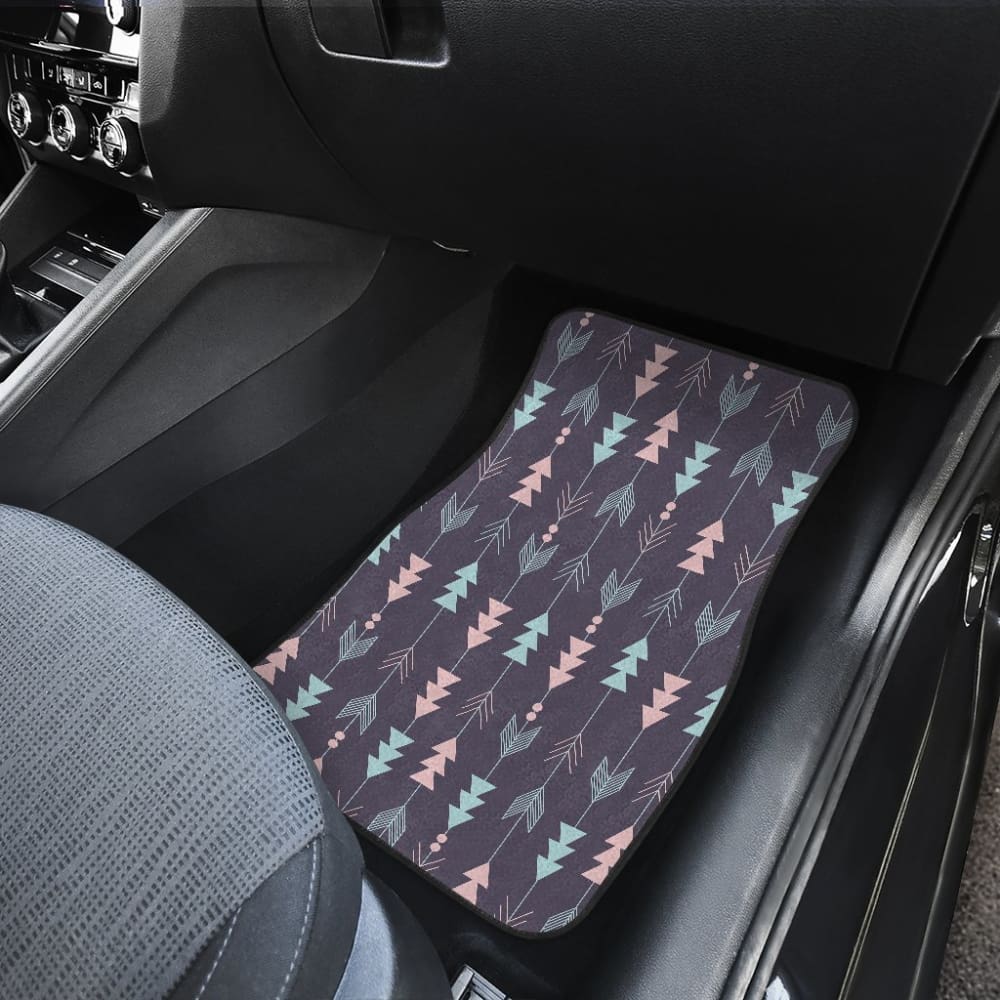 Boho Arrows Car Floor Mats - Non-Slip, Waterproof, Custom Fit for Cars, SUVs & Trucks - Perfect for Road Trips, Daily Commutes & Outdoor Adventures