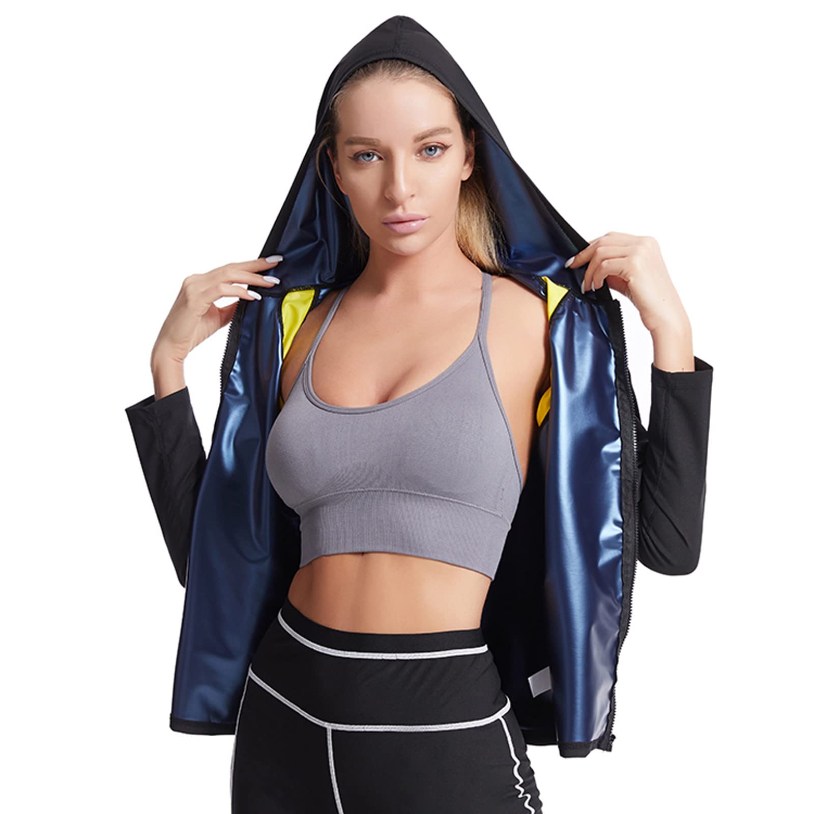 Women's Long Sleeve Shapewear Bodysuit - Slimming Corset for Tummy Control & Body Shaping - Plus Size Workout Wear for Yoga, Gym & Everyday Comfort