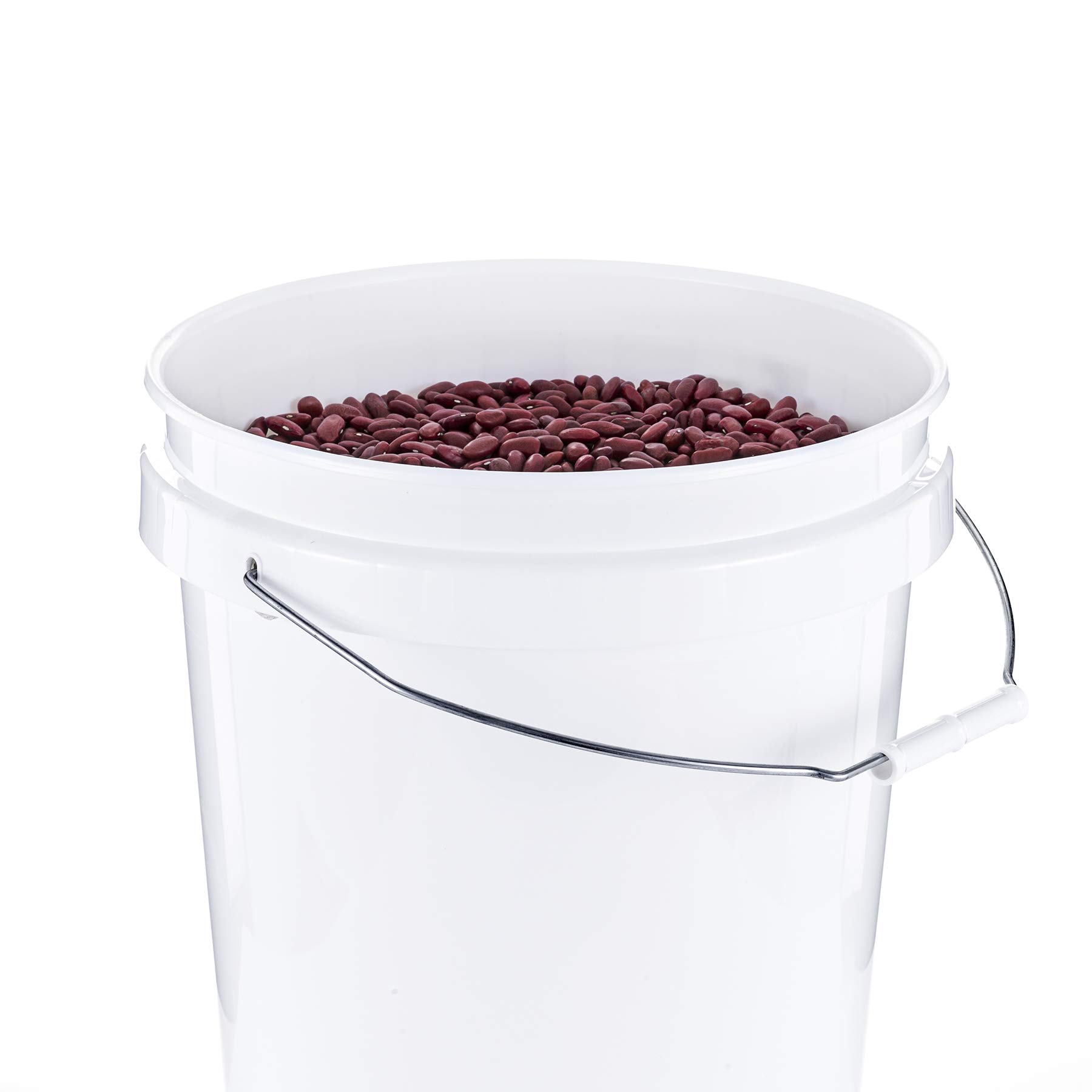 United Solutions 5 Gallon Buckets - 3 Pack, Heavy Duty BPA-Free for Home & Job Use