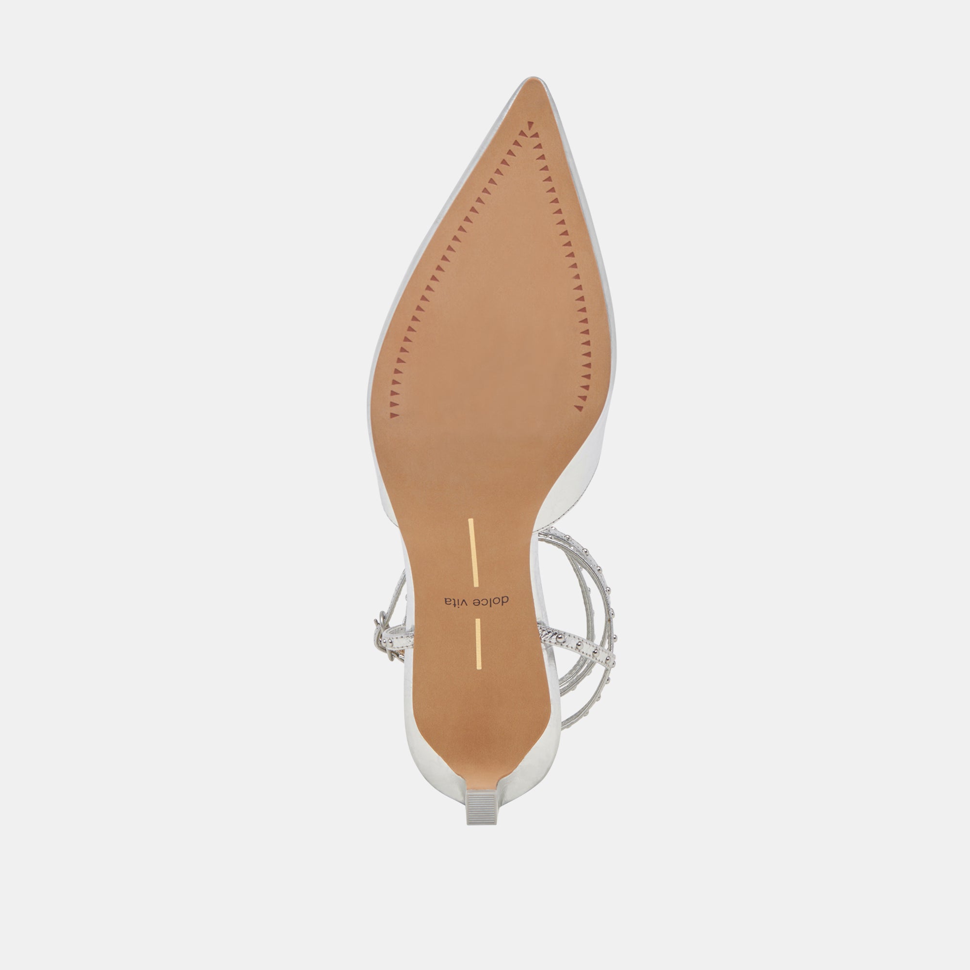 LOKLYN Silver Crinkle Patent Stud Heels - Stylish Women's High Heels for Parties, Weddings & Night Out
