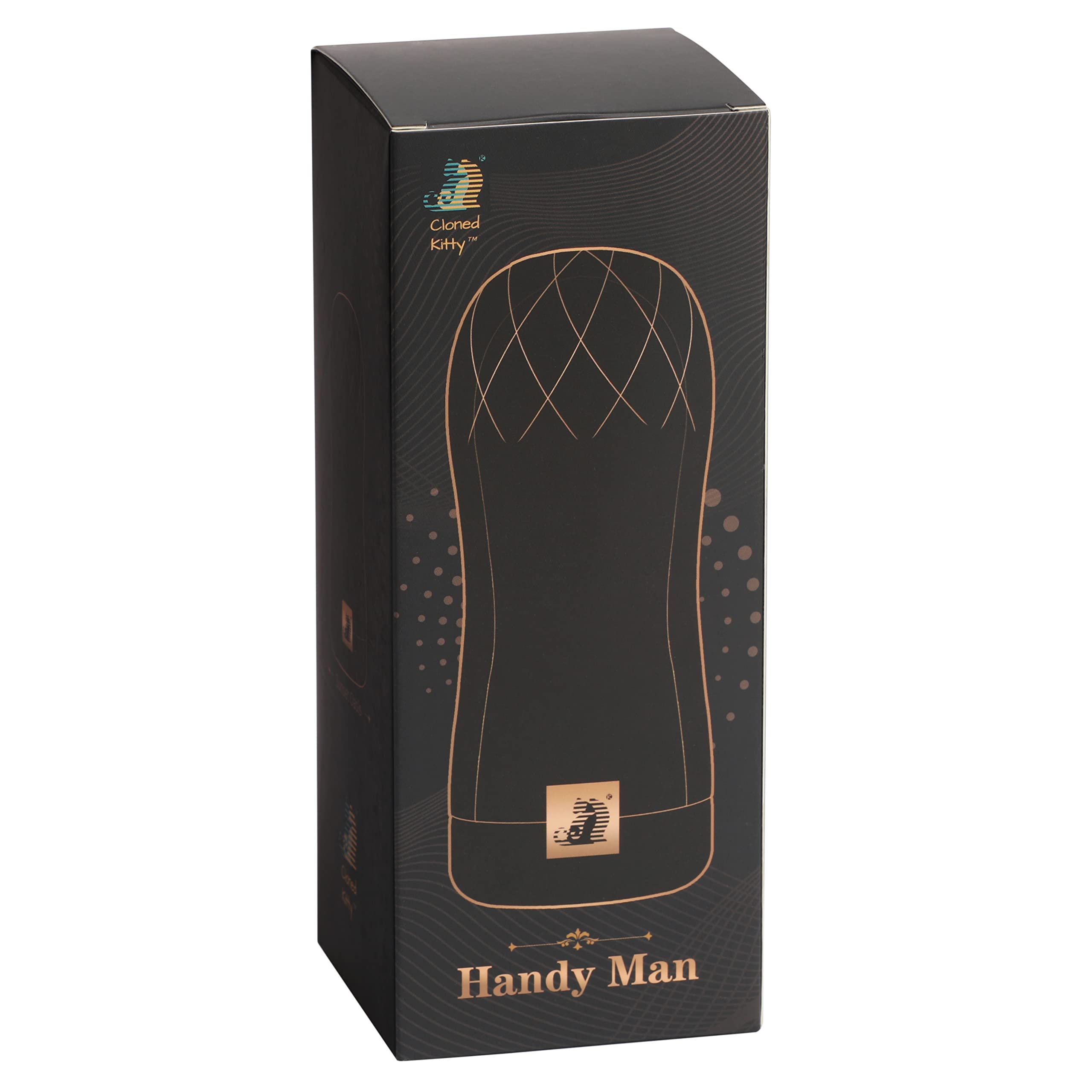 Premium Soft & Textured Silicone Male Masturbator - Realistic Penis Sleeve Sex Toy for Men, Handyman Blue | Enhance Solo Pleasure & Intimate Moments at Home