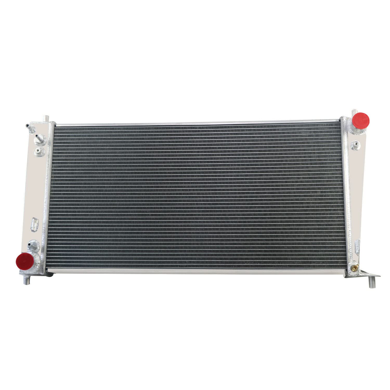 3 Row Aluminum Radiator Shroud Fan Kit for 1999-2003 Ford F150 F250 F350 Super Duty Expedition 4.2L 4.6L 5.4L V8 - Heavy Duty Cooling Upgrade for Towing & Off-Road Adventures