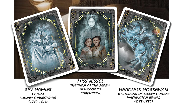 Ghost Stories Playing Cards - Spooky & Fun Card Game for Halloween Parties, Game Nights & Magic Tricks | Premium Quality Deck for Poker, Blackjack & Collectors