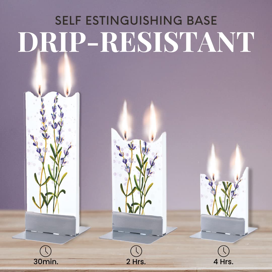 Handmade Decorative Candles - Long Burning 4 Hours - Gift & Home Decor
