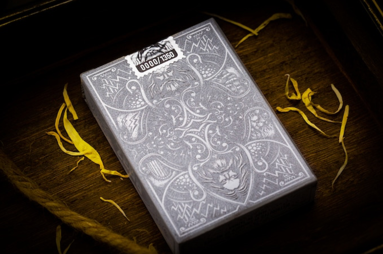 Zeus Playing Cards - Premium Quality Poker Cards for Magic Tricks, Card Games & Collectibles | Perfect for Poker Nights, Magic Shows & Gifts
