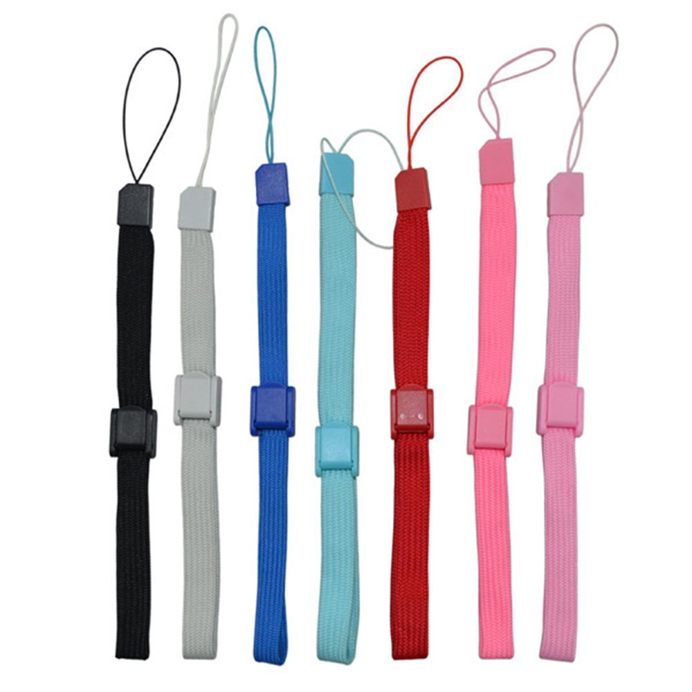 2 Pack Gray Wrist Strap for Sony PSP 1000/2000/3000/Go, PS Vita, PS3 Move, Nintendo Switch Lite/DSi XL/2DS/3DS XL, Wii Remote/Wii U - Secure Gaming & Camera Accessories for Active Play