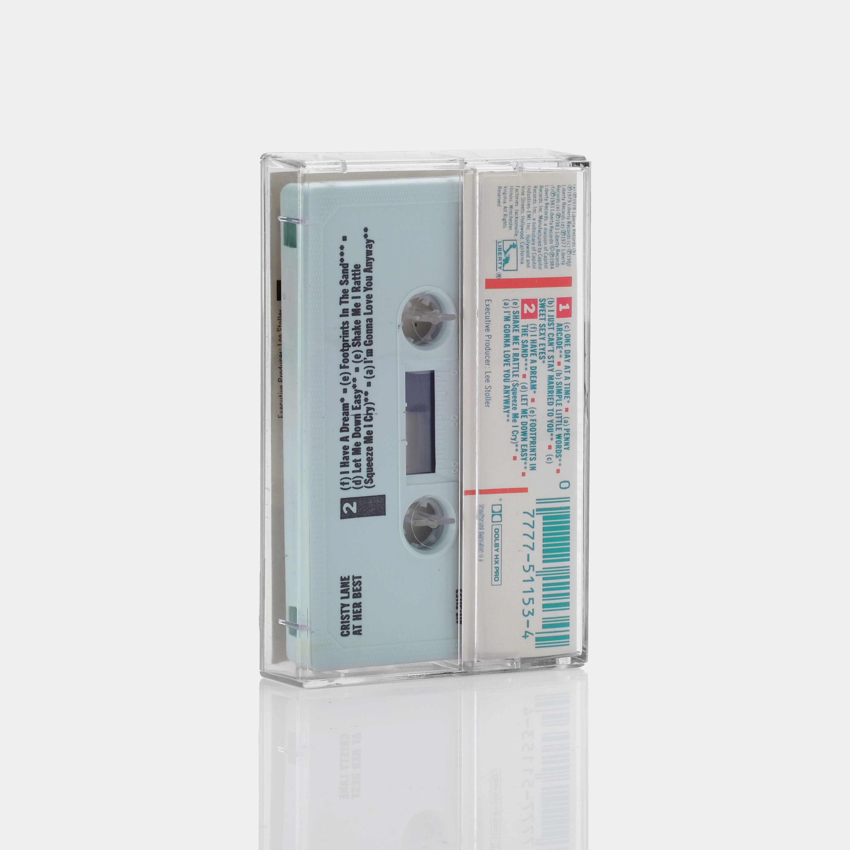Cristy Lane - At Her Best Cassette Tape | Vintage Country Music Collection | Perfect for Car Rides & Retro Music Lovers
