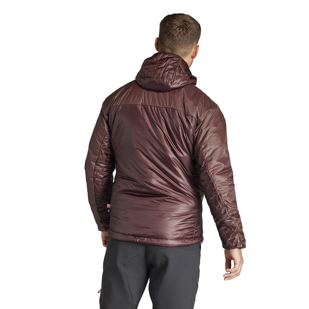 Adidas Men's Terrex Xperior Varilite Hooded Jacket - Lightweight Waterproof Hiking Jacket for Outdoor Adventures (IB4231) | Perfect for Camping, Trekking & Mountain Climbing