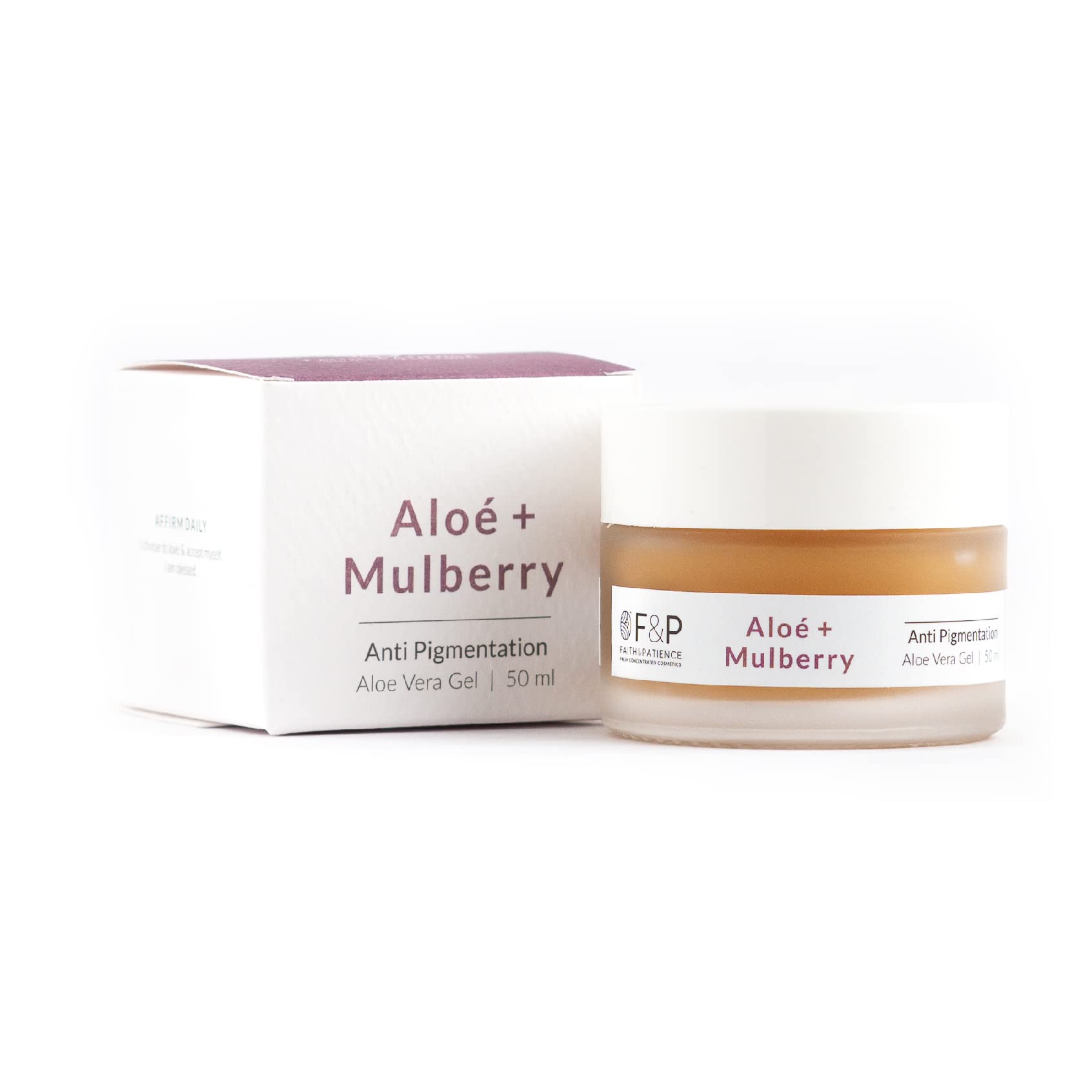 Faith & Patience Anti-Pigmentation Aloe Vera Gel for Face & Body - Brightening Skin Care Treatment for Dark Spots, Acne Scars & Sun Damage - Perfect for Daily Moisturizing & After Sun Care
