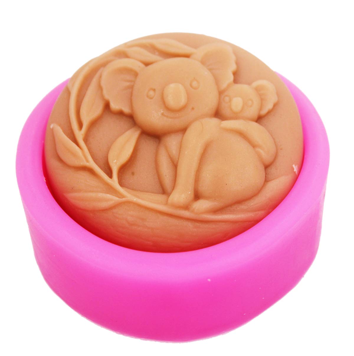 Cute Koala Silicone Soap Molds for DIY Handmade Soap Making - Perfect for Crafting, Gifts, and Home Spa Decor