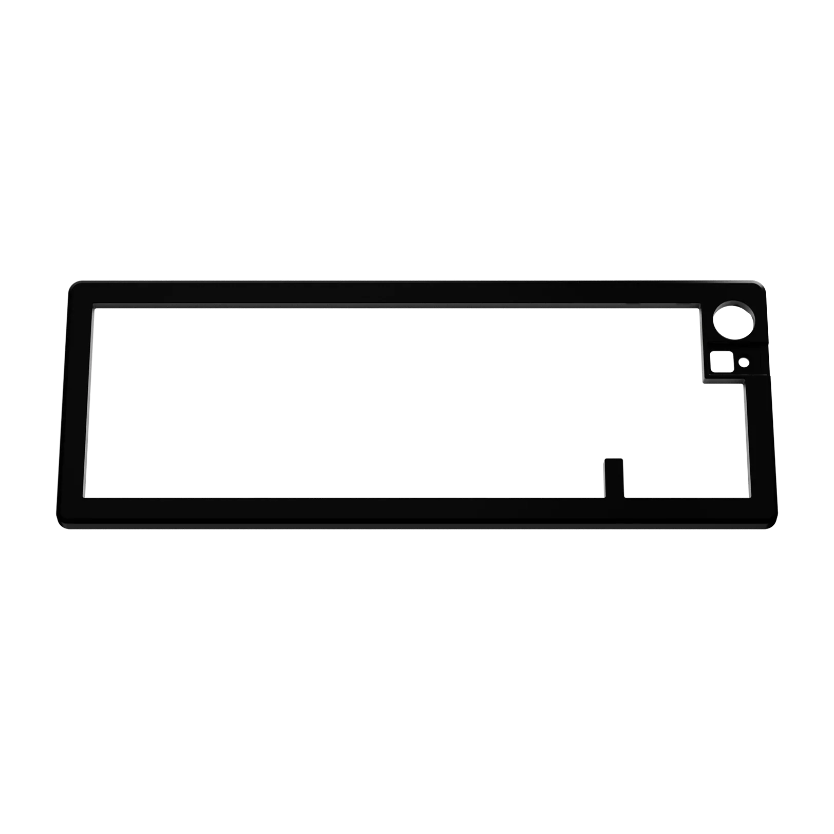 GMMK 3 Mechanical Keyboard Top Case - Black Plastic Replacement Part for 65% Layout | Perfect for Gaming & Typing Enthusiasts