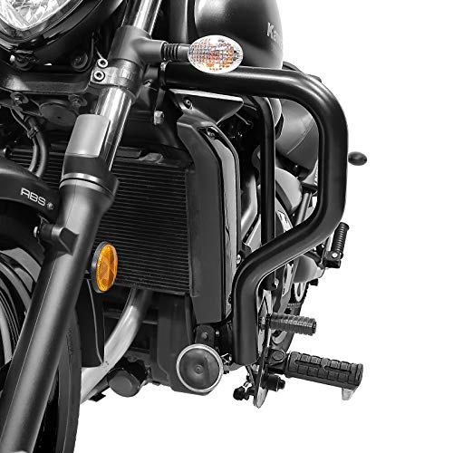 Craftride RH12-4 Sissy Bar Set with Crash Bar for Kawasaki Vulcan S & Vulcan Café 2015-2024 Models | Perfect for Long Rides, Passenger Comfort & Motorcycle Safety Accessories