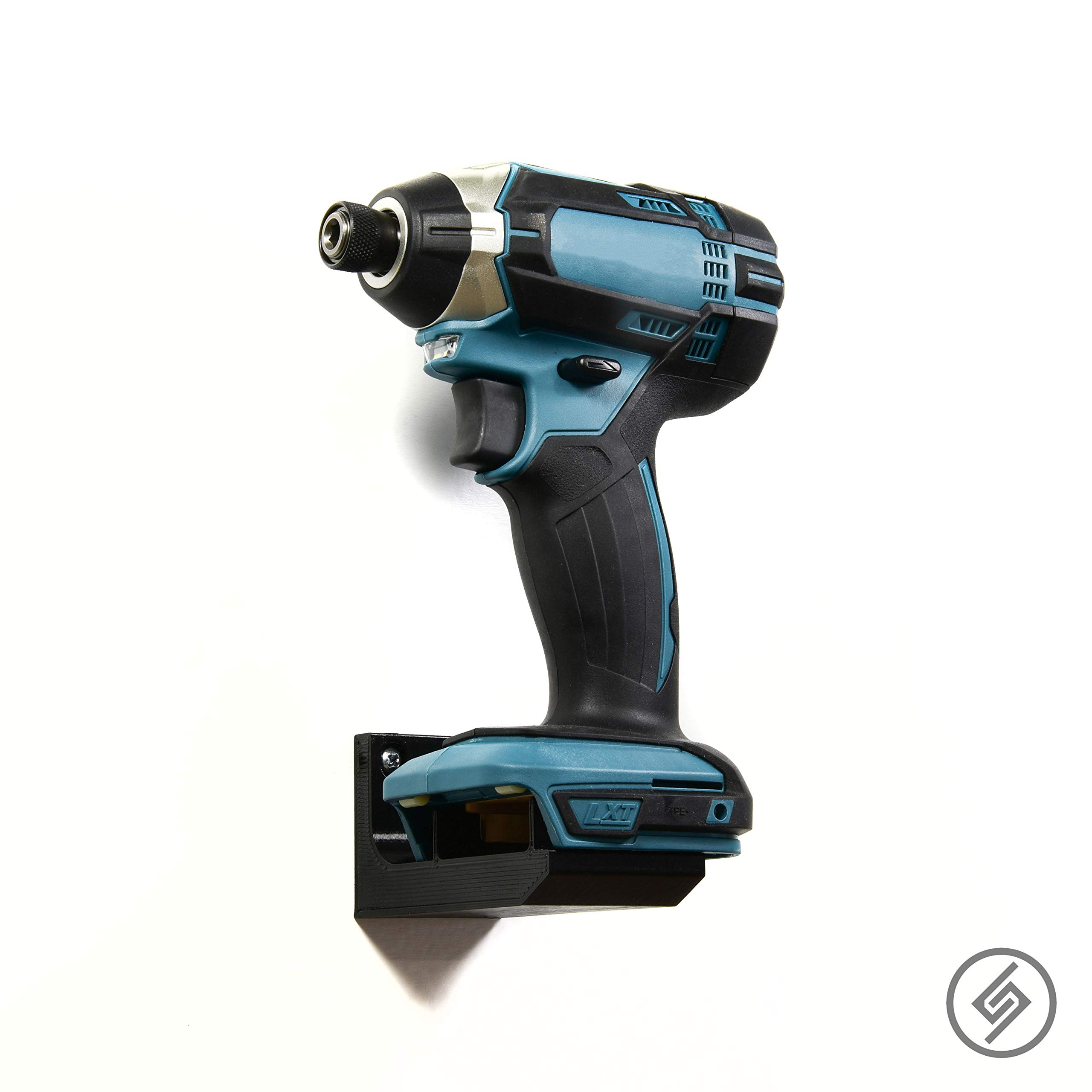 Spartan Mounts for Makita 12V Tools - Wall Mounted Hook Holder for Power Tool Storage | Strong Low Profile Bracket for Garage & Workshop Organization | Perfect for DIY Craft Room & Home Improvement Projects | Easy Access Tool Display System